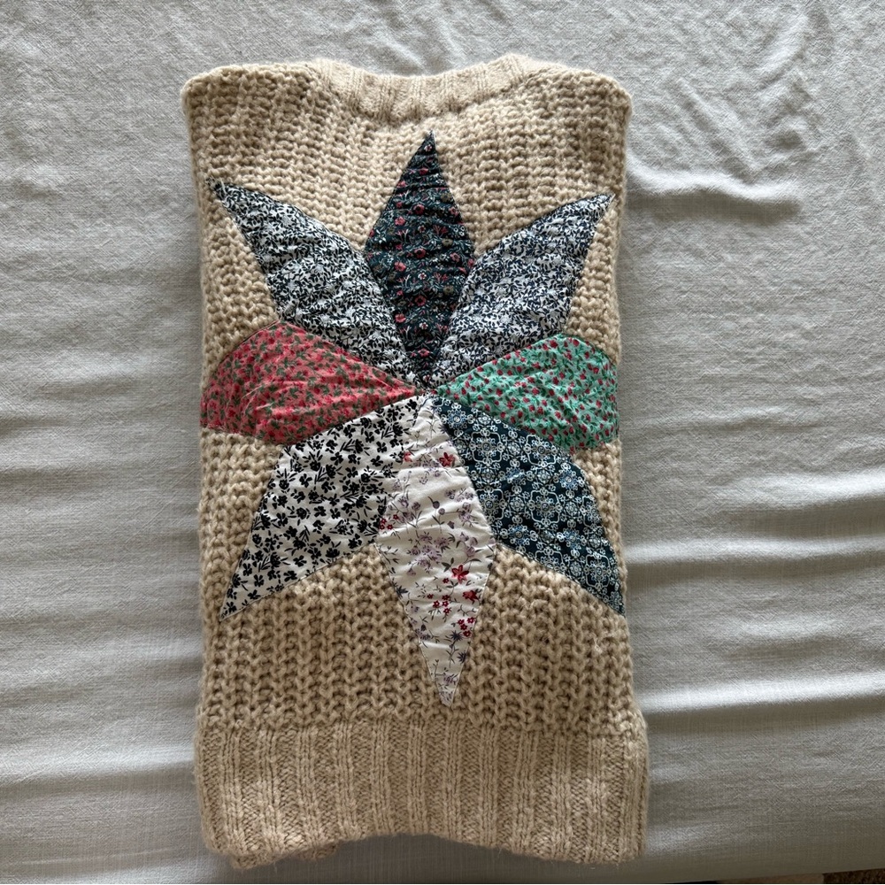 Quilt Patchwork Cardigan - image 9